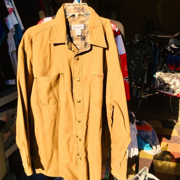 CARHARTT VINTAGE JACKET & Matching HAT - SIZE:Large - HAT is Adjustable Size - Picture 2 of 8